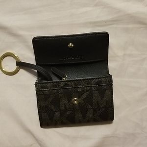 Michael Kors Mini Card Holder with keyring